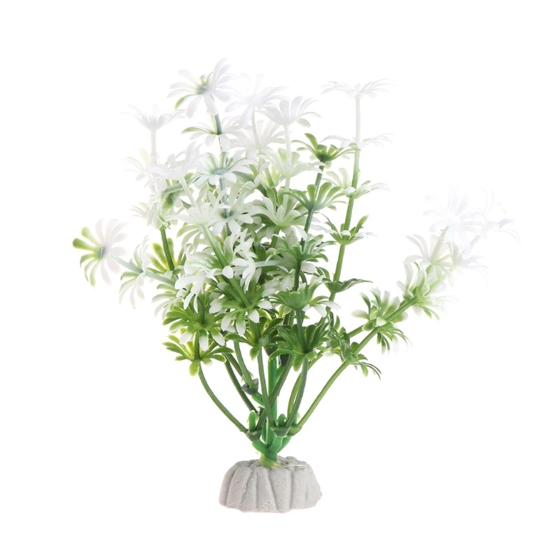Водные растения водоросли для аквариума короткий абзац Lucky Bamboo искусственные