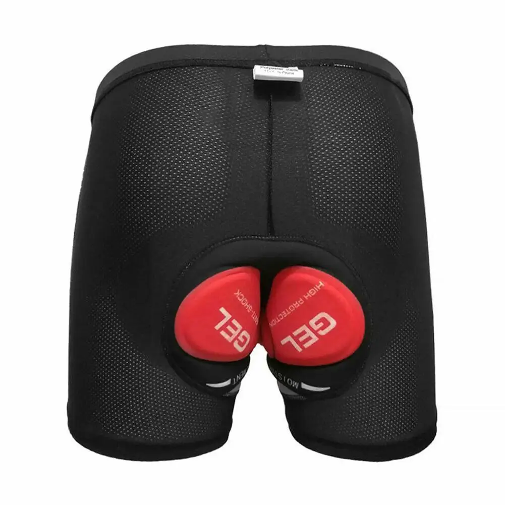 Противоударные велосипедные шорты 9D для мужчин и женщин нижнее белье горных