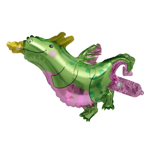 50 шт. воздушные шарики в виде динозавра из фольги животных для
