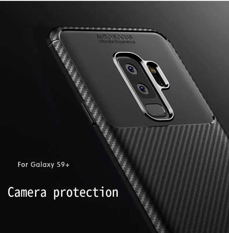Чехол из углеродного волокна кремнезема для samsung Galaxy S9 Note10 Plus, чехол из ТПУ для samsung Note10 S9plus Galaxy Note9