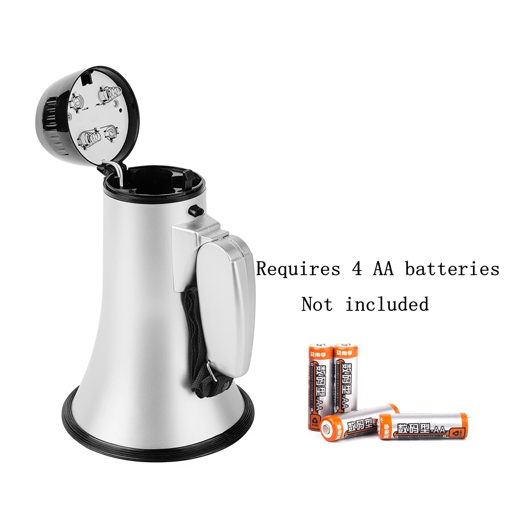 Портативный Ручной буровой сигнал высокой мощности 30 Вт Мегафон