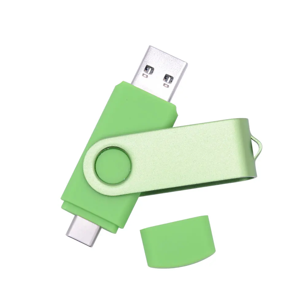Флешка USB Type C 20 шт./лот флеш накопитель на 16 ГБ 32 4 8 64 U диск для