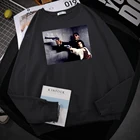 Leon Профессиональный принт с капюшоном мужские уличные осенние толстовки Свободная Повседневная Толстовка с меховой подкладкой в стиле хип-хоп стандартная женская уличная одежда