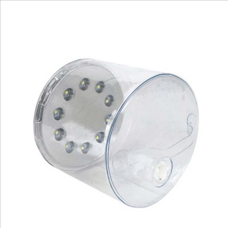 4 шт. солнечный свет кемпинг складной надувной тент светодиодный на солнечной