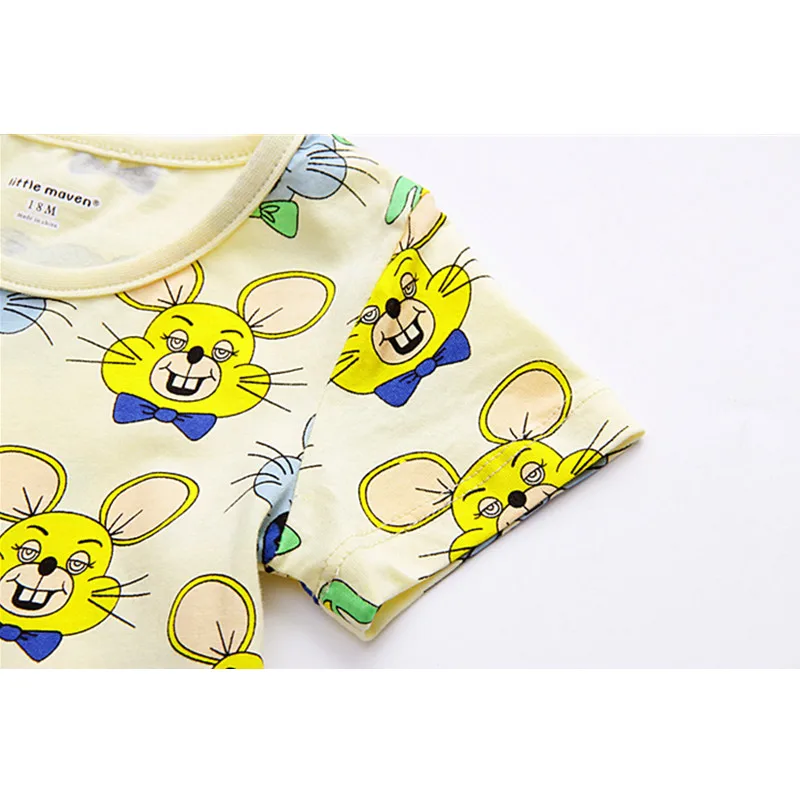 Платье для девочек летнее Тканое с принтом на возраст 1-6 лет | Детская одежда и