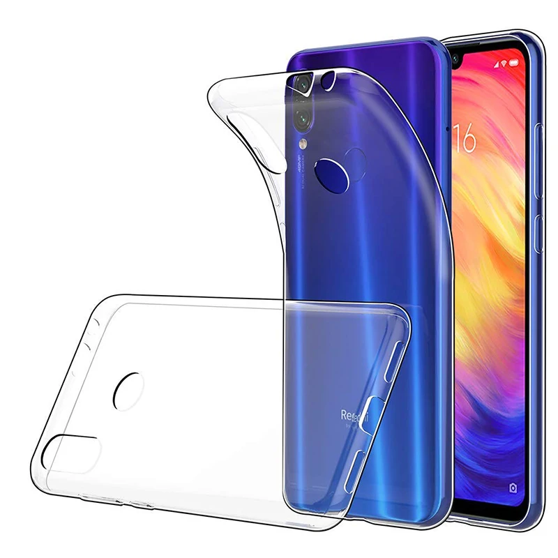 2019 защитный чехол для камеры из ТПУ Xiaomi Redmi Note 7 Pro 7S мягкий силиконовый задней