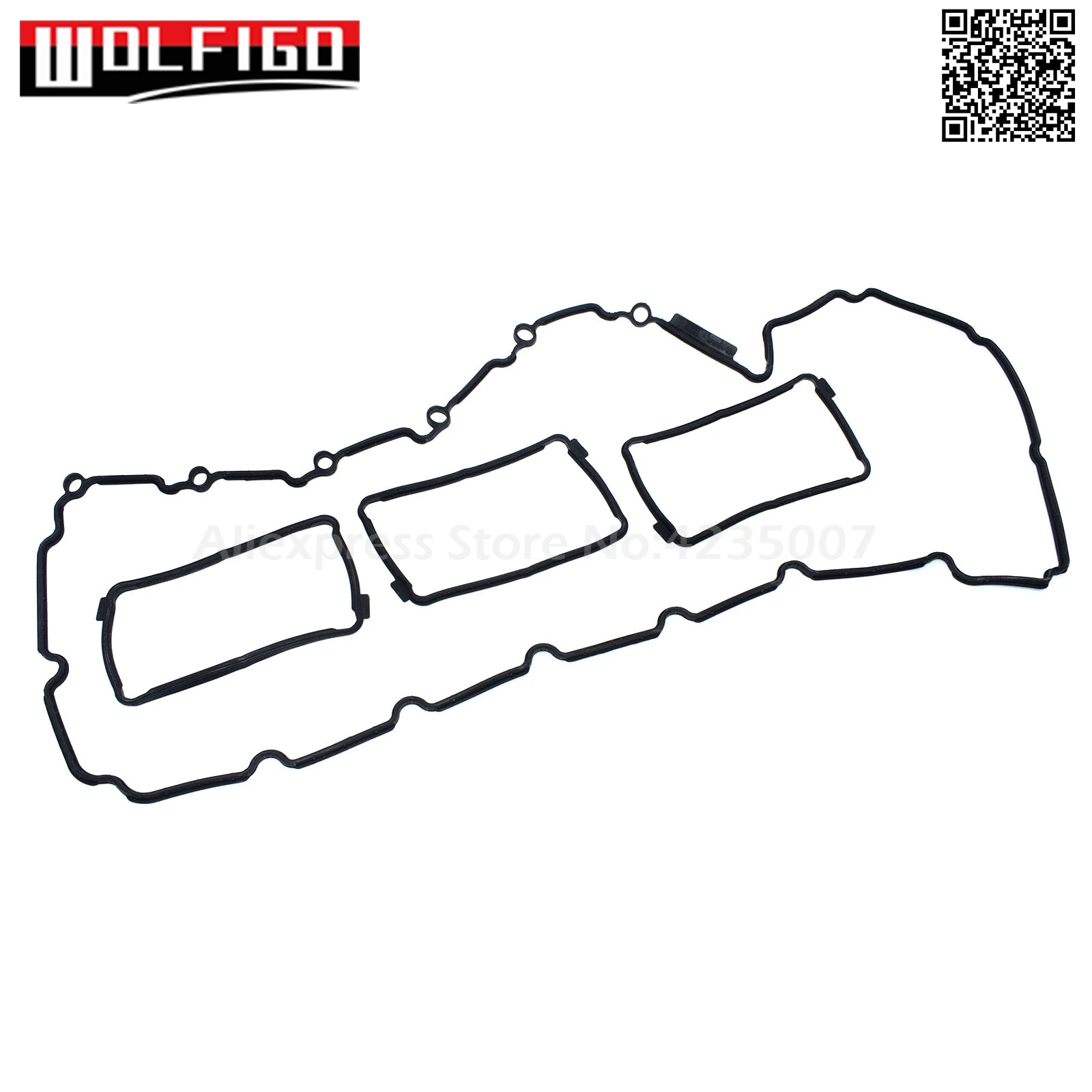 WOLFIGO Новинка для BMW 135i 435i E82 E88 F36 F10 Комплект прокладок крышки клапана 11127587804 151000201