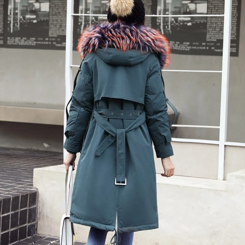 Модная верхняя одежда куртки с капюшоном и длинными рукавами хлопковой