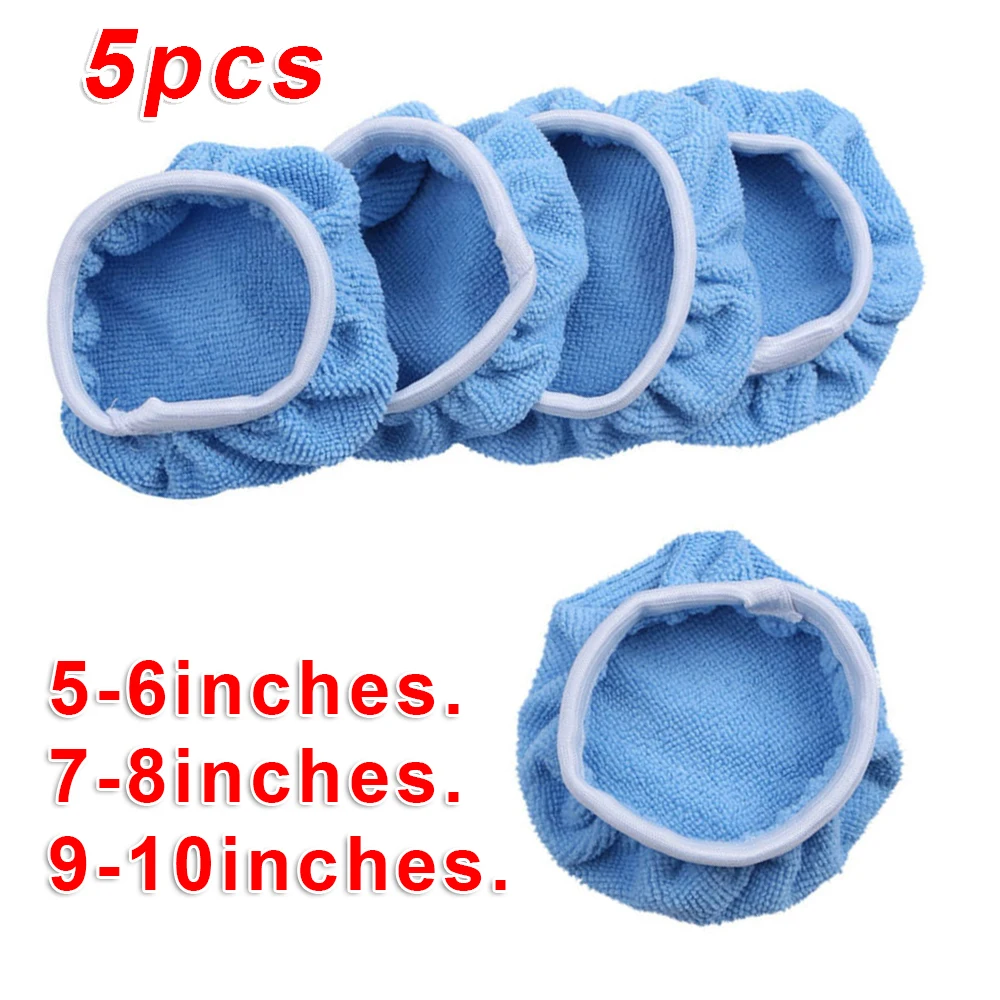 

Auto Polisher Pad Microfiber Universal Waxing Bonnet Buffing Detailing
