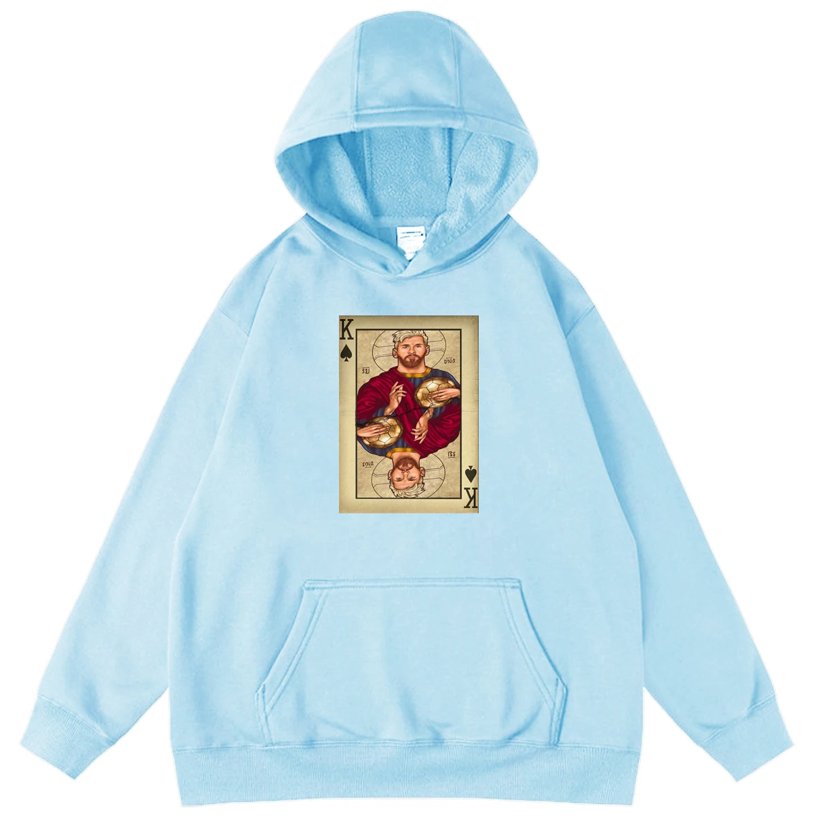 

Messi Hoodie Loose Hip Hop Sweatshirt Boys Hoodie Argentina Football Star Print Pullovers Cool Streetwear Men Harajuku Hoodie