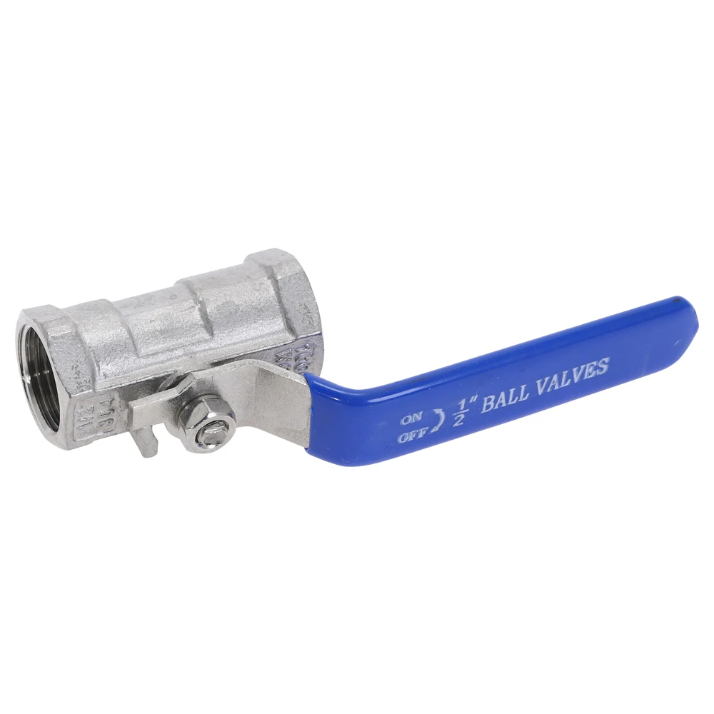 1 шт. шаровой кран 1/2 дюйма DN15 с внутренней резьбой из нержавеющей стали SS304|ball