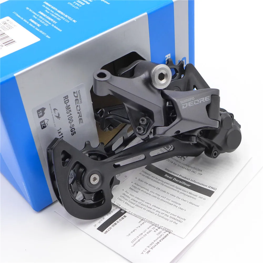 Shimano Deore RD M5100 SGS горный велосипед задний переключатель 11 скоростей|Велосипедный
