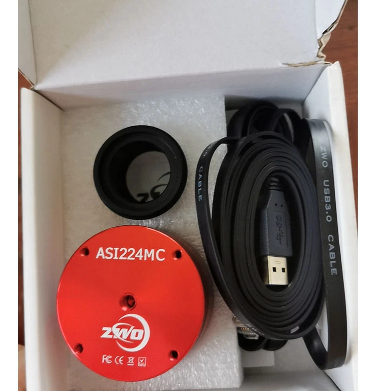 Цветная астрономическая камера ZWO ASI224MC ASI Планетарная Солнечная Лунная