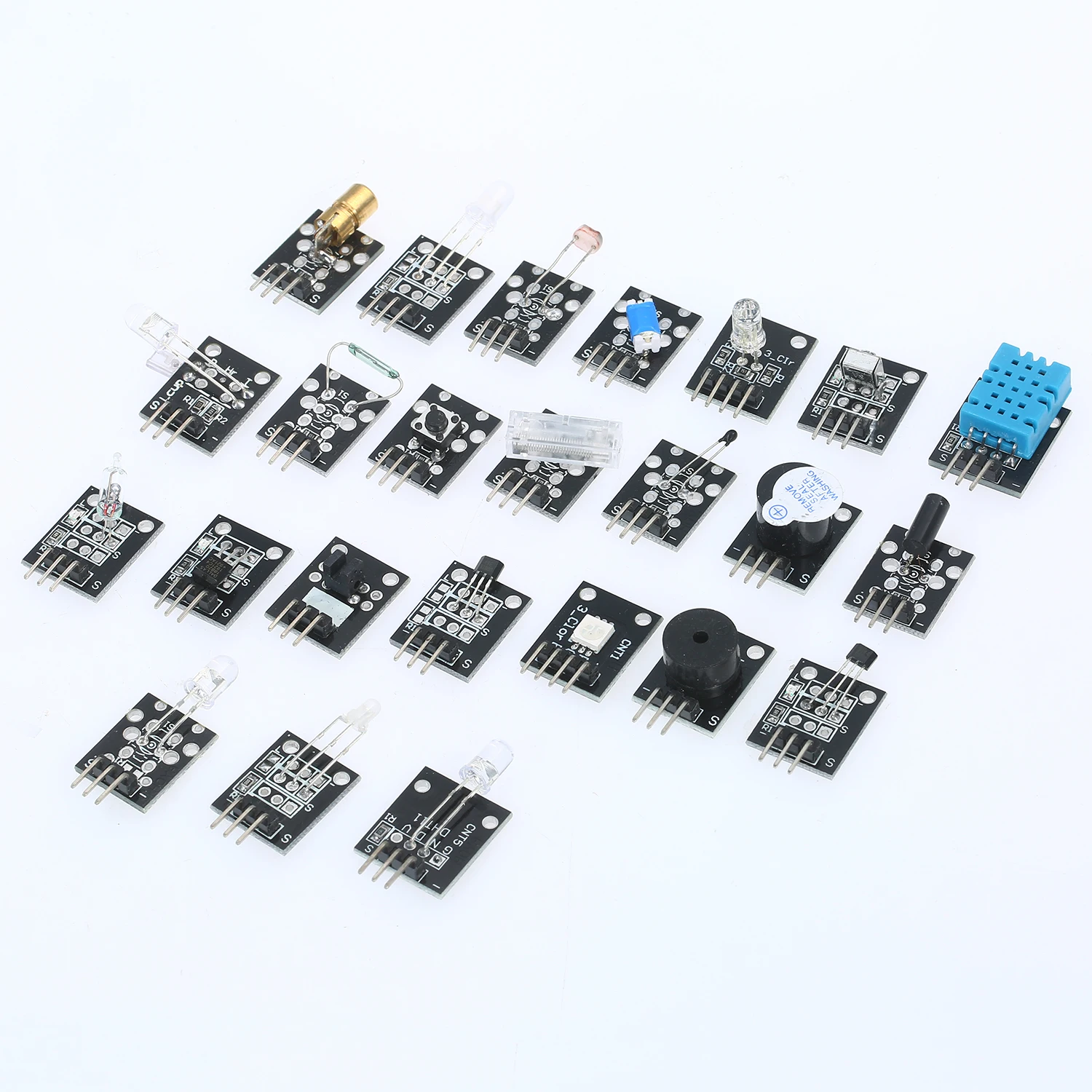 37pcs Sensor Kit Compatible with Arduino Starter Storage Case 37-in-1 Module | Инструменты
