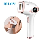 Домашний депилятор Mlay T4, безболезненный лазерный электрический эпилятор с линзами IPL для удаления волос на лице и лобковой основе для мужского и женского тела, Эпилятор Melsya