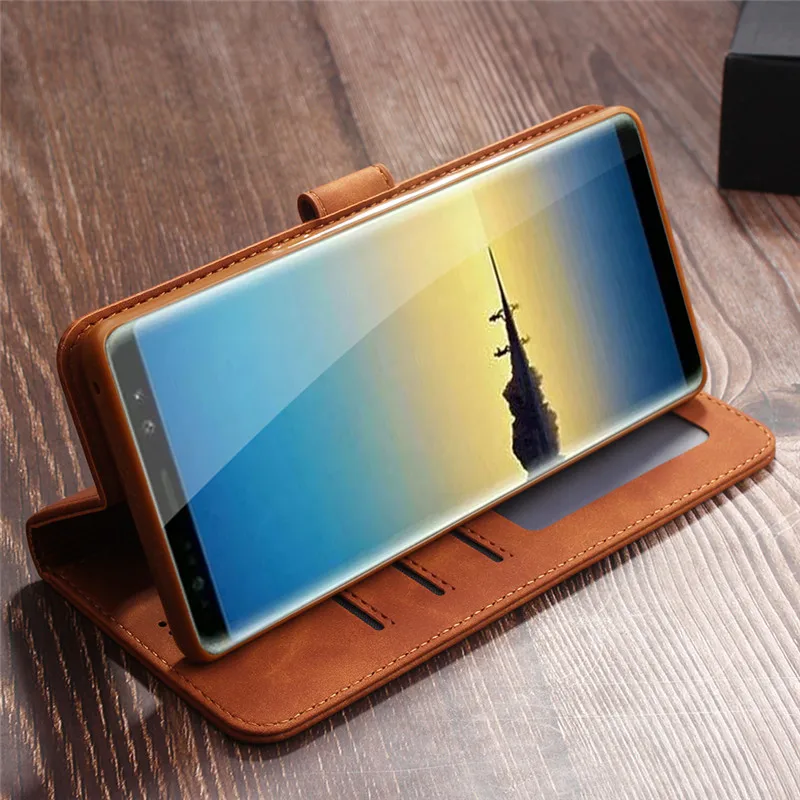 Винтаж кожаный чехол для samsung Galaxy Note 8, 9, 10, чехол-книжка с бумажником для samsung S10E S10 S9 S8 плюс A10 A20 A30 A40 A50