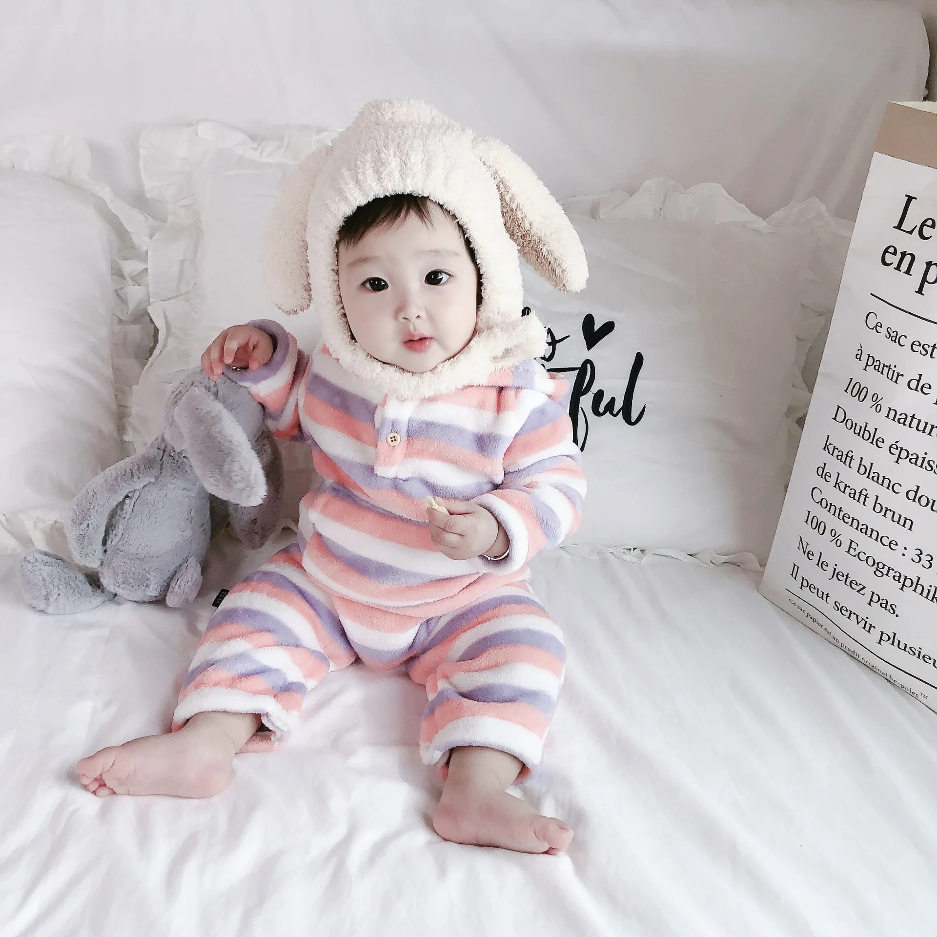 2019 осенне-зимняя одежда для новорожденных унисекс комбинезоны мальчиков Детский