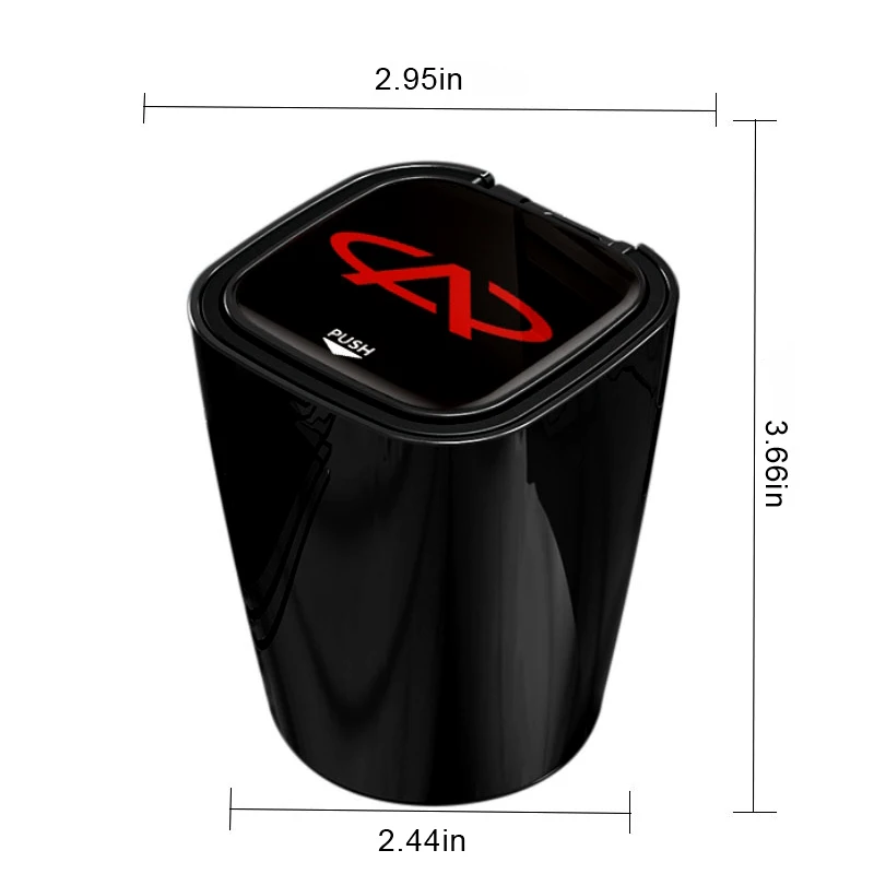 1 шт. Универсальная автомобильная пепельница светодиодный ная светодиодная для