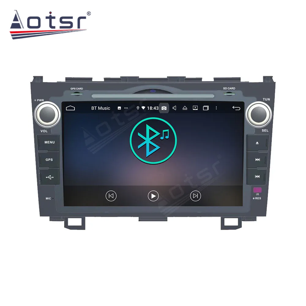 Автомагнитола для Honda CRV CR-V 2006 2007 2008-2012 с сенсорным экраном GPS-навигацией Android аудио