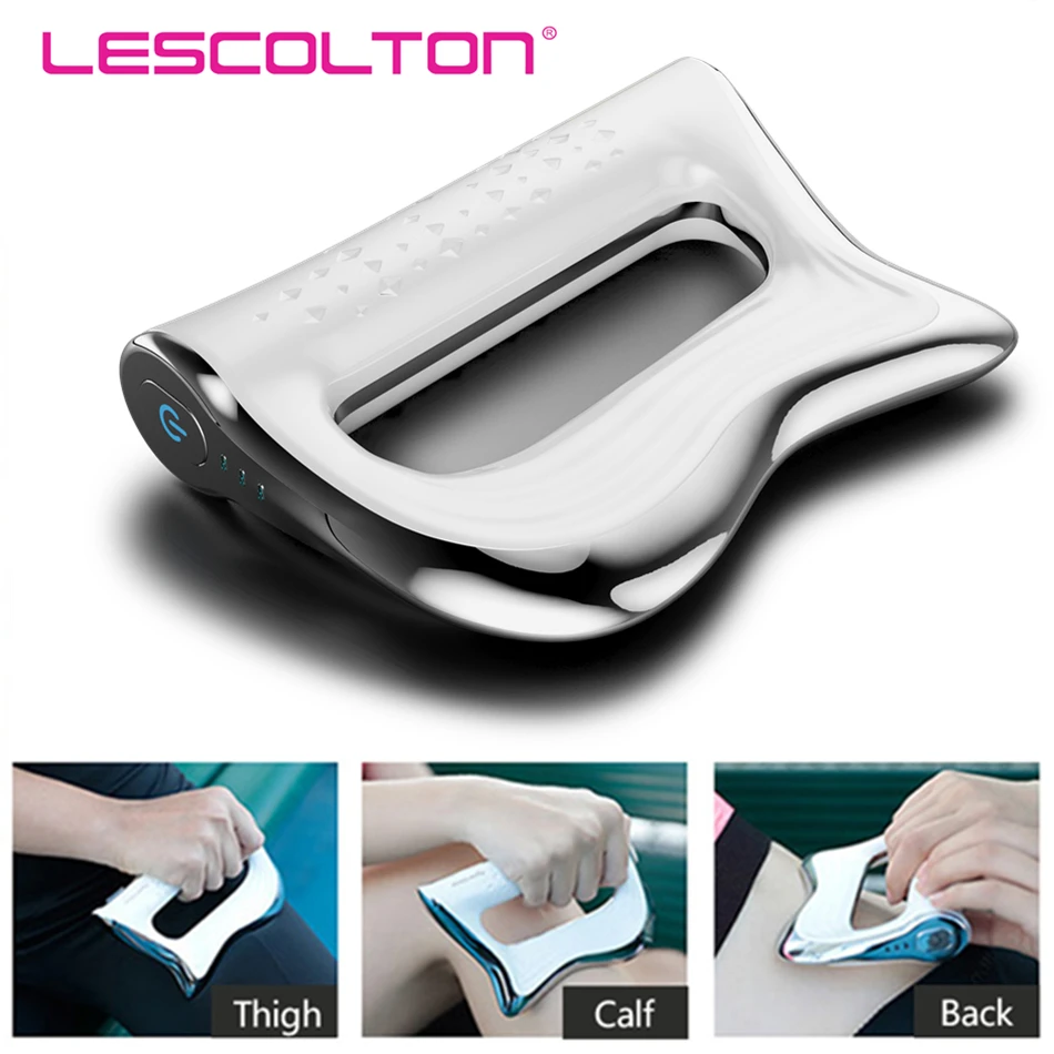 Электрический массажер для мышц NMES терапевтический массажный пистолет с