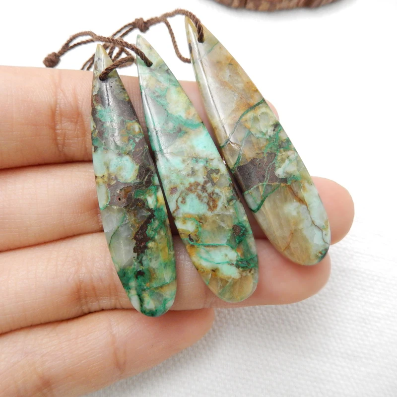 Бусина для ожерелья из лазурита хризоколлы Дерева ископаемого ювелирные изделия