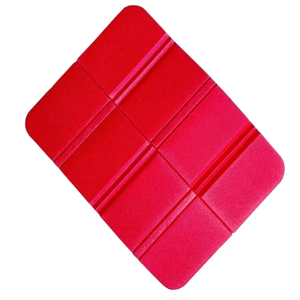 Portable Outdoor Camping Seat Mat Waterproof Foldable Foam Cushion Rectangle Picnic Pad Lightweight Solid Color Seating Mats | Спорт и