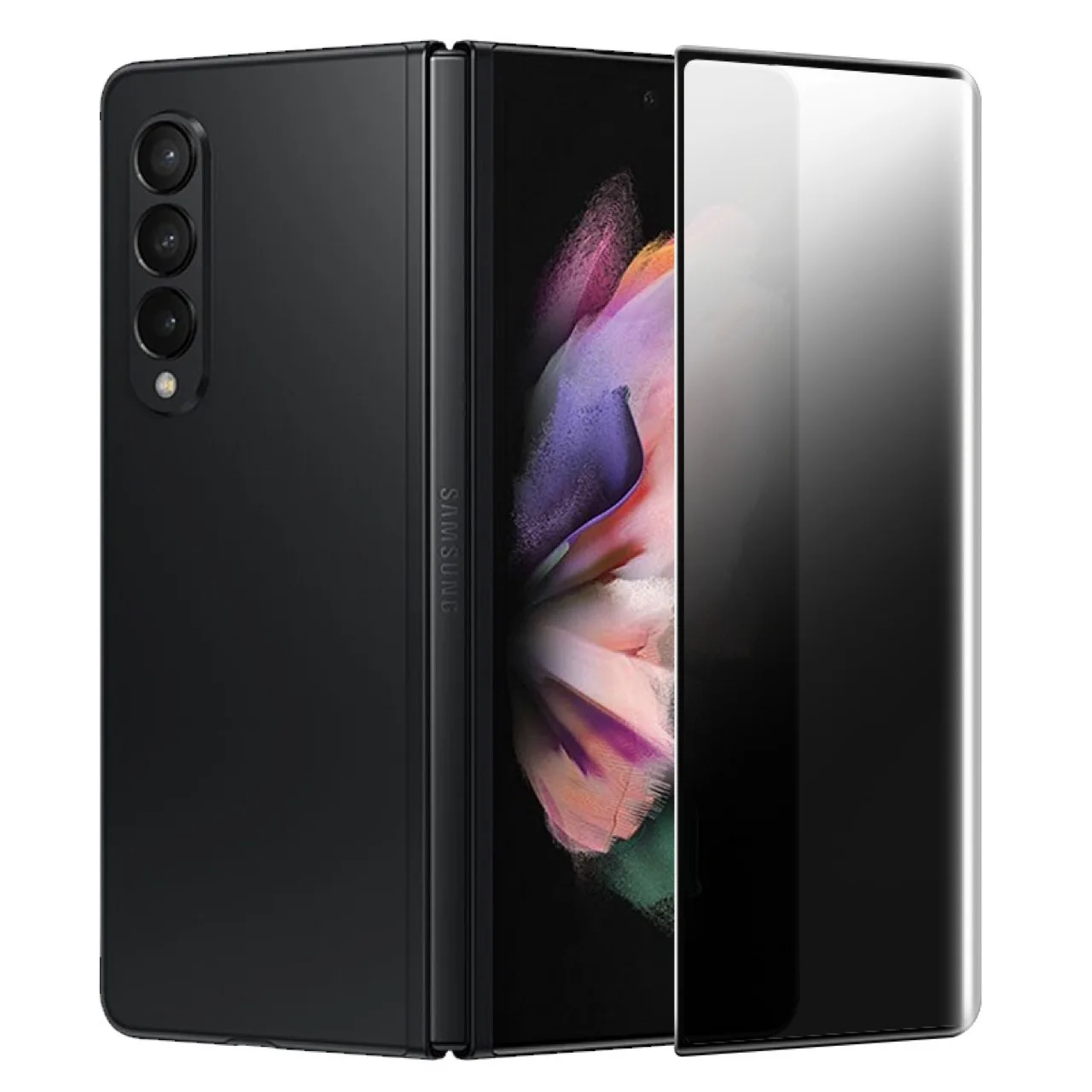 tempered glass for samsung galaxy z fold 3 privacy film purple light film screen protector protective film for z fold3 free global shipping