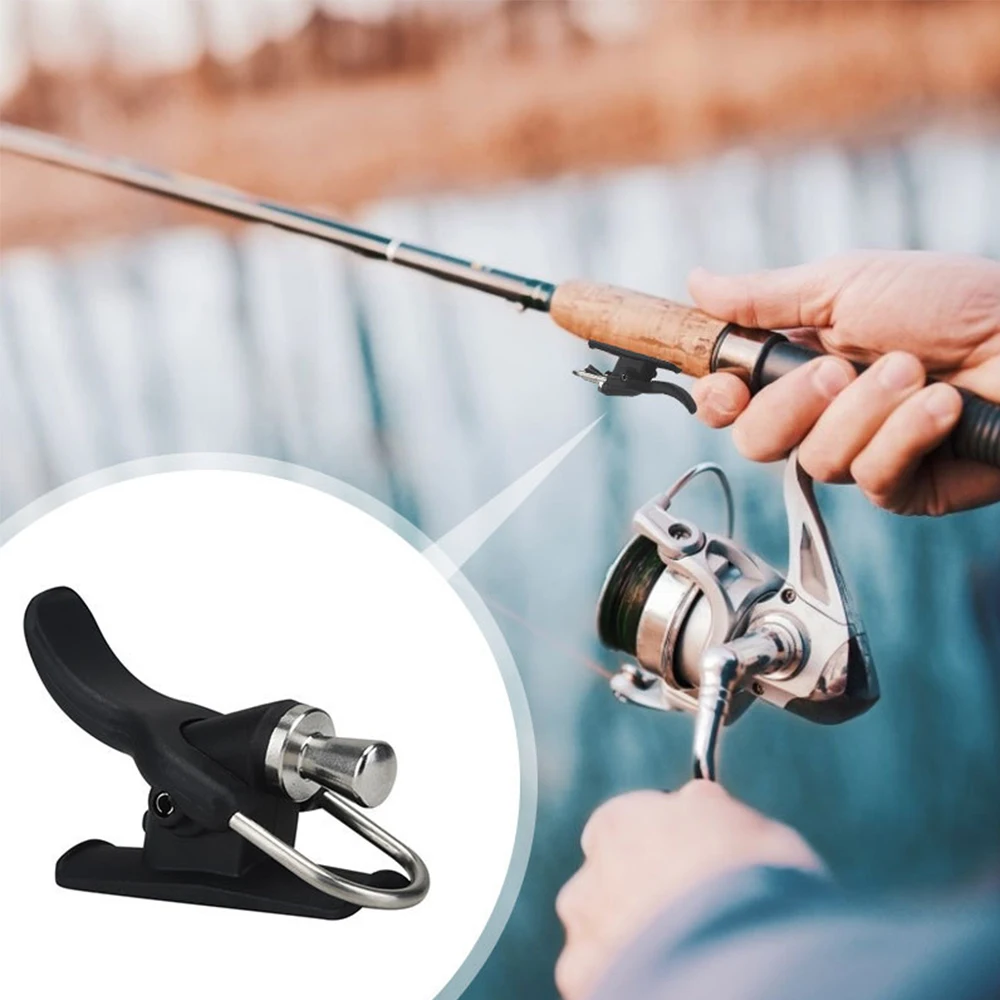 

Breakaway Marine Fishing Launch Gun Clamp Thumb Button Surfing Casting Tool Trigger Barrel Clip Fish Finger Protector