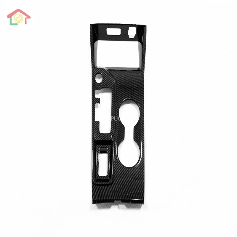 

Для Nissan Altima Teana 2019 2020 внутренняя отделка из углеродного волокна Панель управления переключением передач наклейка стикер аксессуары для ста...