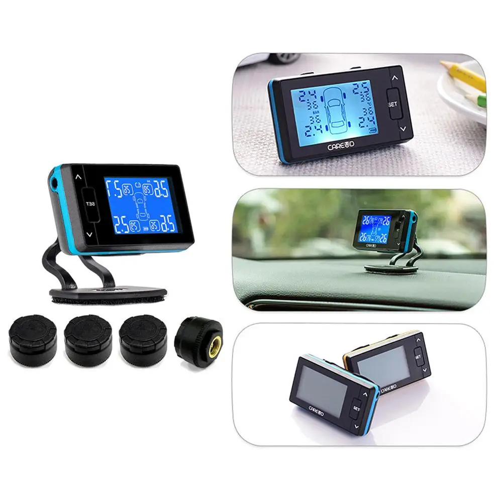 CAREUD DC8V DC16V Универсальная автомобильная TPMS Автомобильная Беспроводная система