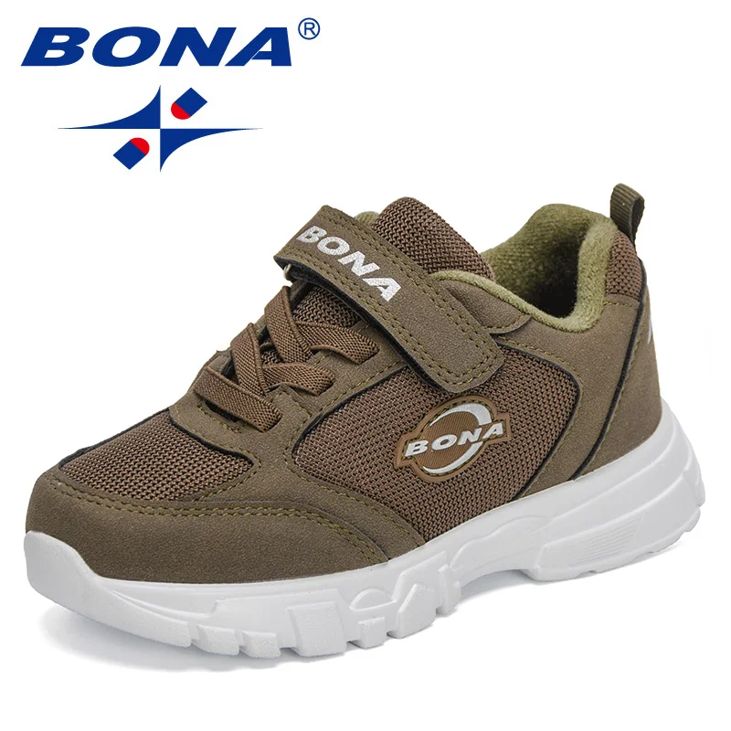 

BONA 2021 New Designers Classics Sneakers Boys Sport Fashion Spring Summe Children Sneakers Brand Walking Jogging Footwear Child