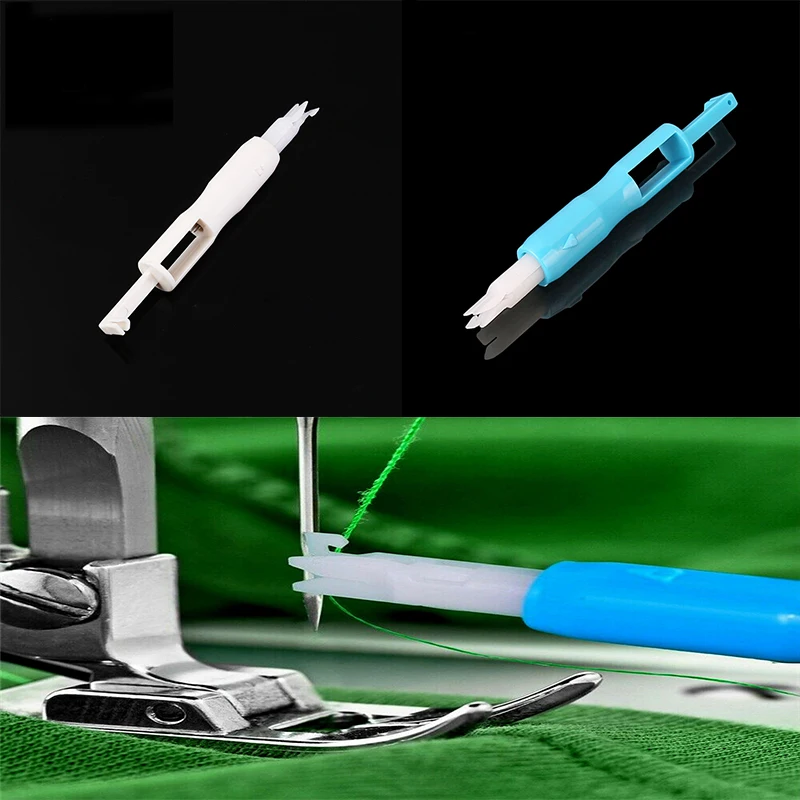 

2pcs Automatic Threader For Sewing Machine Needle Threader Household Sewing Machine Needle Changer Sewing Tool Old Man Threader