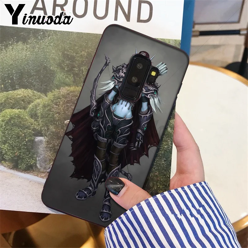Yinuoda World of Warcraft артасов Сильвана протектор чехол для samsung S9 S9 плюс S10 S6 S6edge S10plus S7 S7edge S8 S8plus