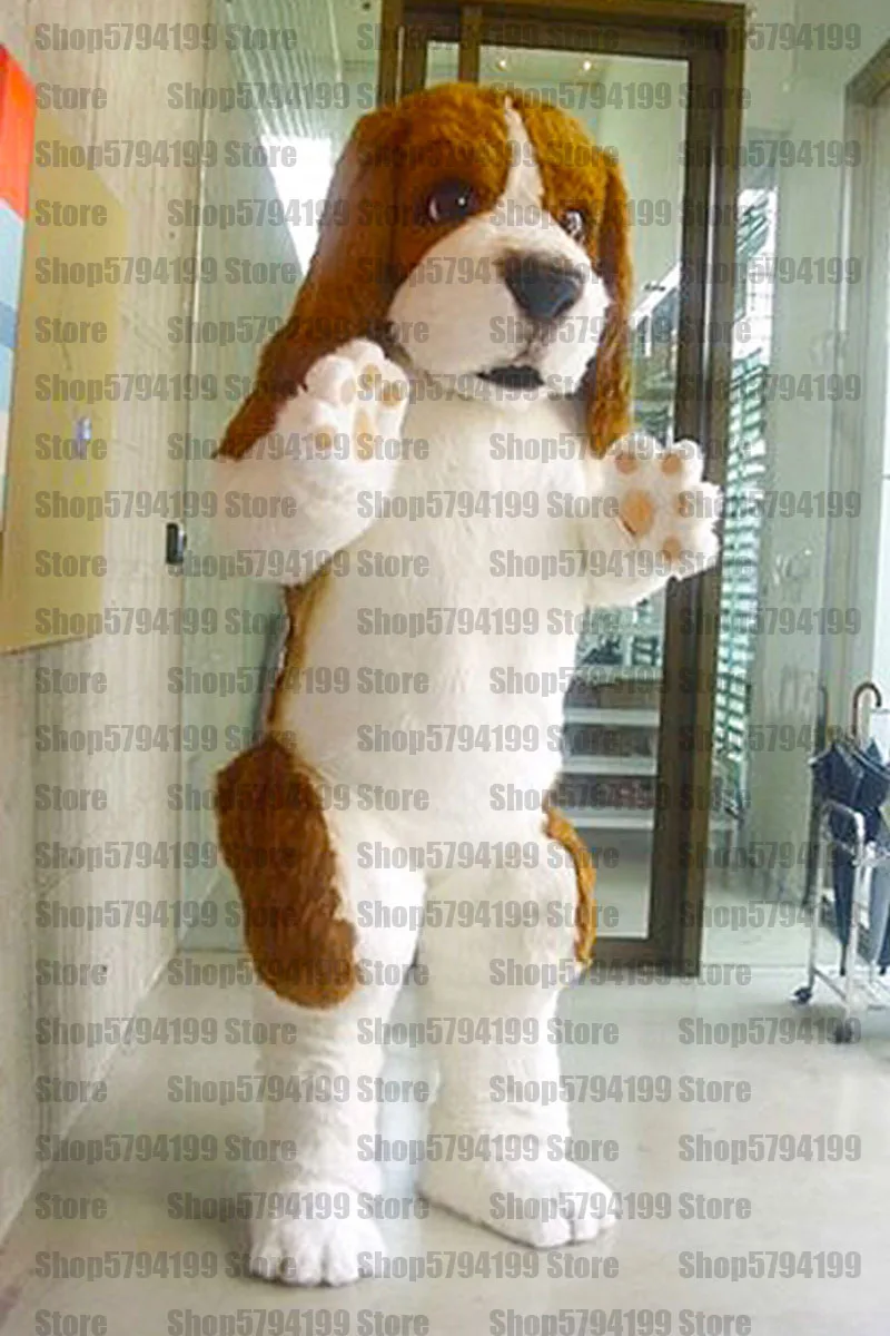 Хаски Пушистый костюм собака талисман пушистый животное для косплея вечеринки