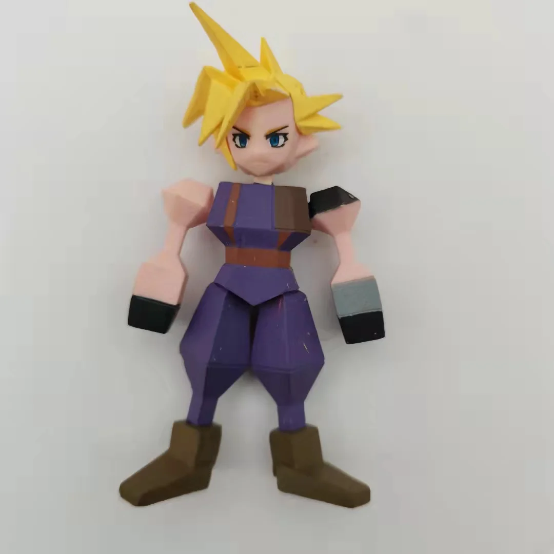 Final Fantasy Cloud Reno Tifa Sephiroth Red VII Remark Art Figures FF7 Polygon Square Enix Model Gift Toy Xmas Collection No Box | Игрушки и