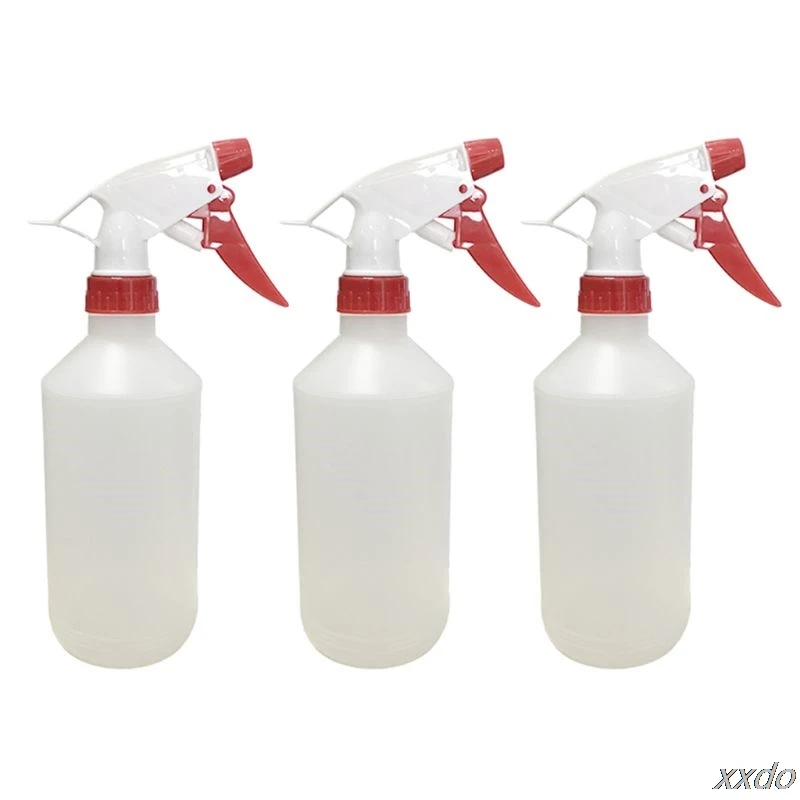 

Empty Plastic Spray Bottle - 16 oz Spray Bottles for Cleaning Solutions - for Home, Garden, Chemicals, and More (3 Pack)