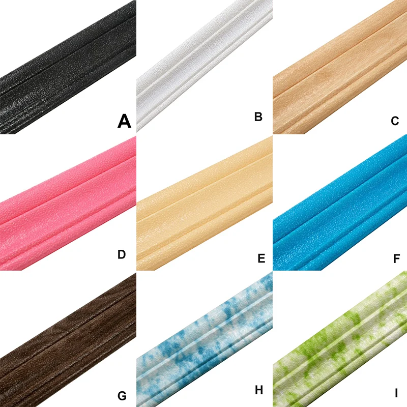 

Wall Trim Line Skirting Border 3D Pattern Sticker Decoration Self Adhesive Waterproof Strip Home HANW88