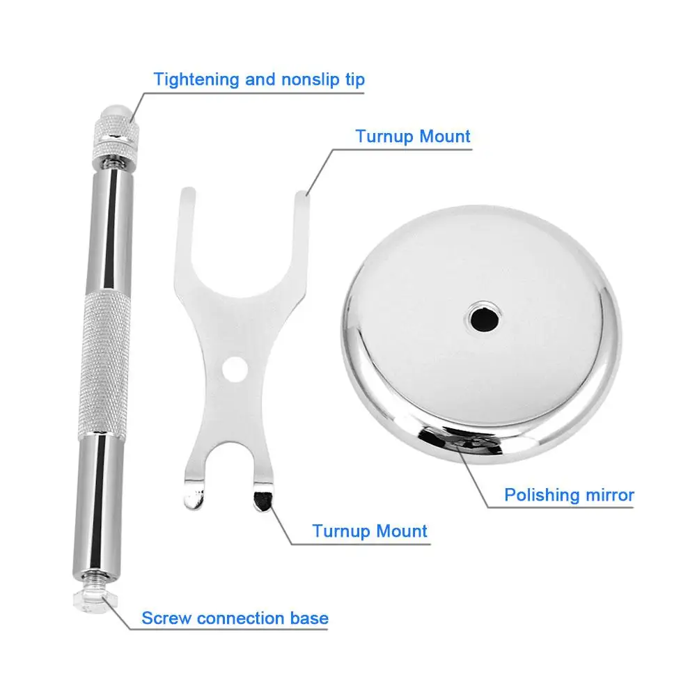 Deluxe Chrome Razor And Brush Stand - The Best Safety Stand. This Will Prolong Life Of Your Shaving |