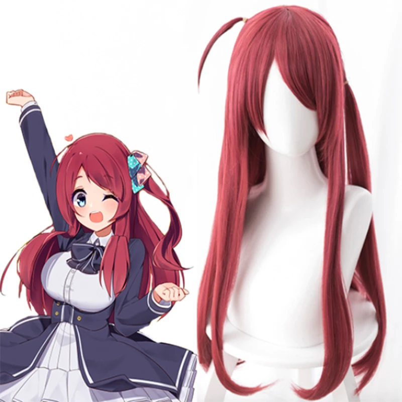 Аниме Zombieland Saga косплей парик Сакура Минамото Косплей парики Жаростойкие