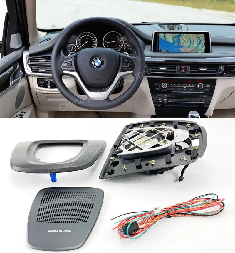 Car Center Dashboard Style Tweeter For BMW F01 F02 F03 F10 F11 X5 X6 7 5Series Audio Lifting Speakers Professional Midrange Horn |