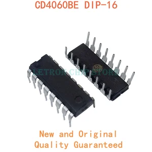 10PCS CD4060BE DIP-16 CD4060BCN CD4060 4060BE HEF4060BP DIP16 New and Original IC Chipset