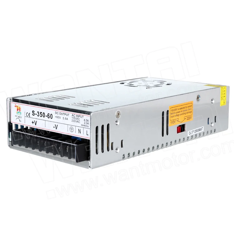 4 оси WANTAI двойной вал 85BYGH450C-060 1700oz 6A драйвер DQ860HA переменного тока 24-80V DC на рост от 80