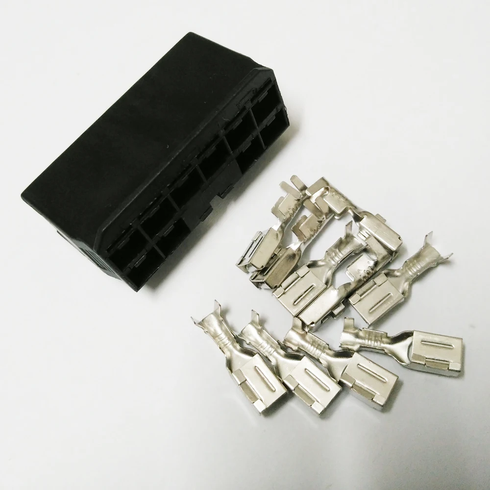 FMchip 6098-0156 разъем DJ7101Y-4.8-21 автомобильный 6098-0154 корпус DJ7101Y-4.8-11 с контактами |