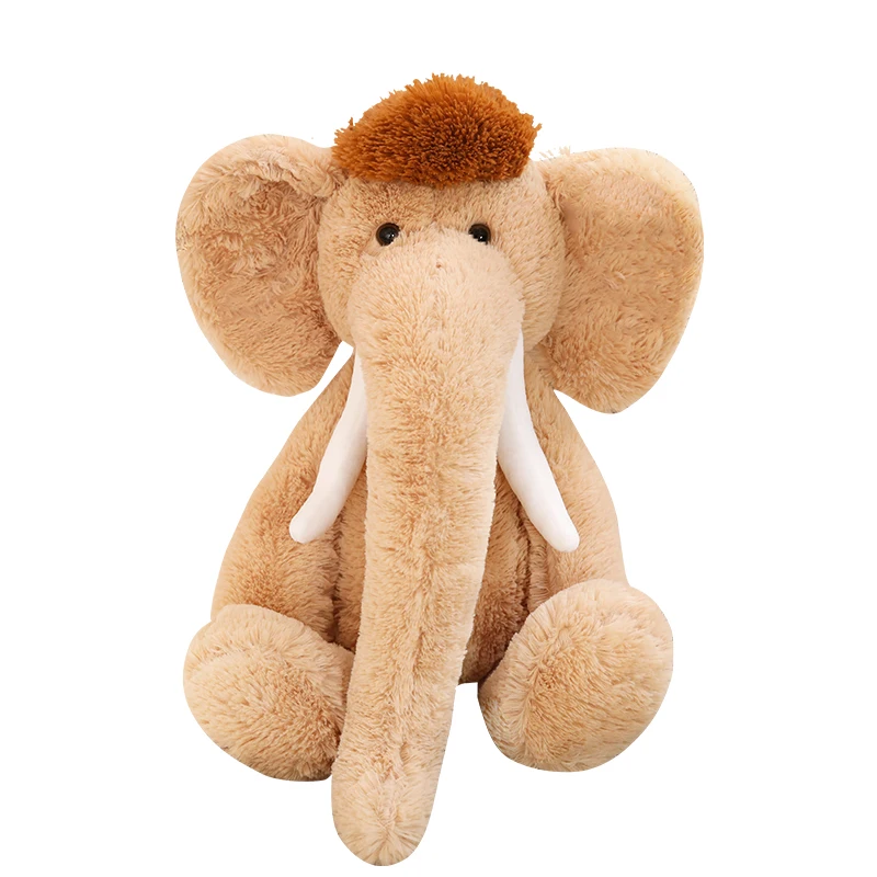 

70CM Plush Long Nose Elephant pluszaki Doll Pillow Sitting Fabric Soft and Safe animal crossing plush peluches grandes home deco