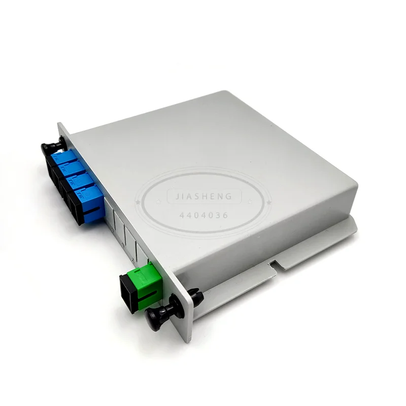 Сплиттер Волоконно оптический ящик FTTH PLC сплиттер коробка с 1X4 плоского типа