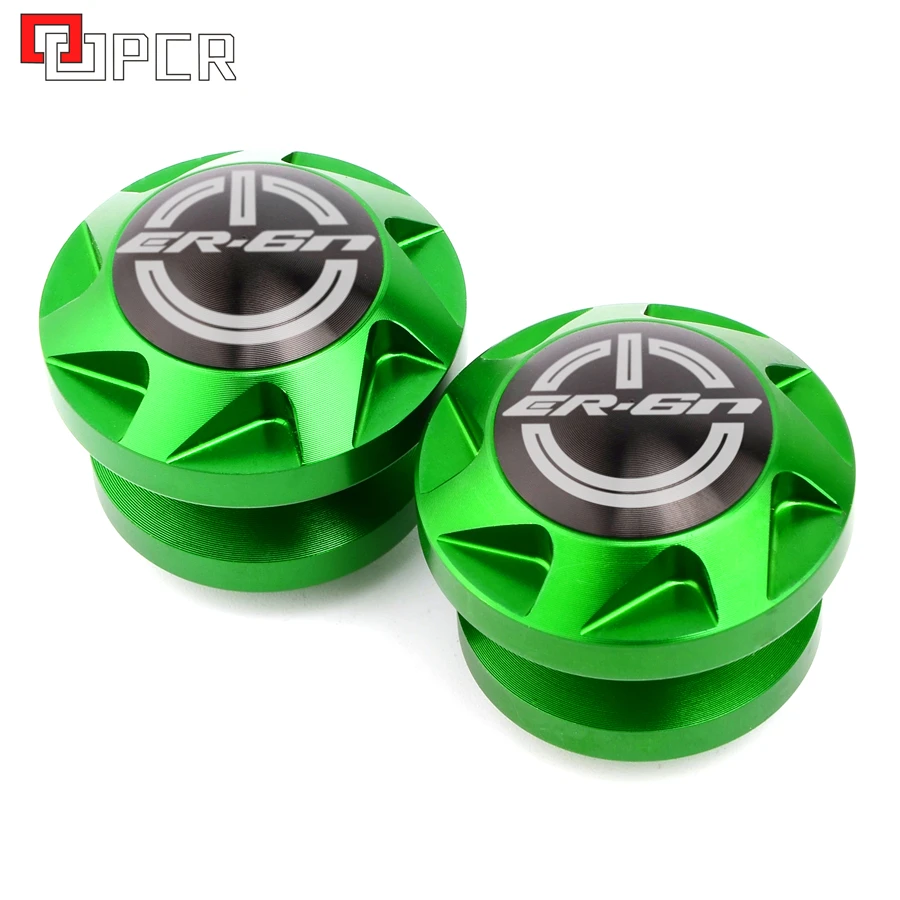Мотоциклетные 10 мм катушки с маятками Слайдеры для Kawasaki ER 6N ER6N 2006 2016 2007 2008 2009 2010 2011