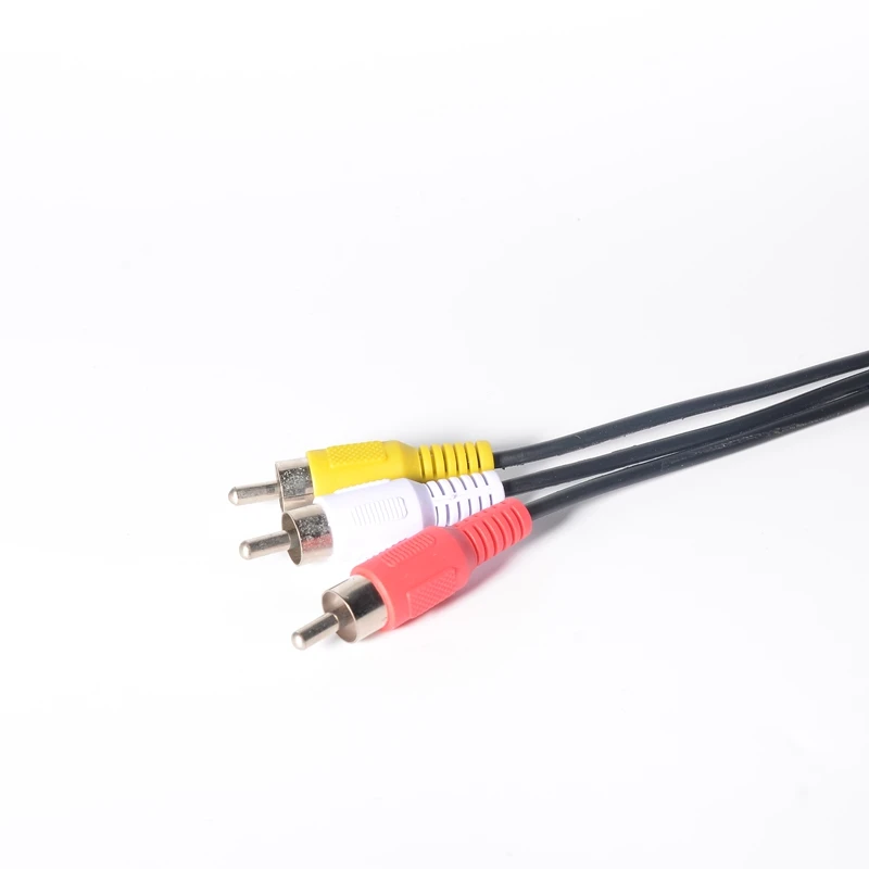 Кабель-переходник со штекера и гнезда USB на штекер 3RCA RGB AV аудио видео композитный