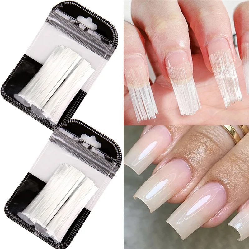 Лидер продаж набор для наращивания ногтей из стекловолокна 50 шт.|Форма ногтей| |