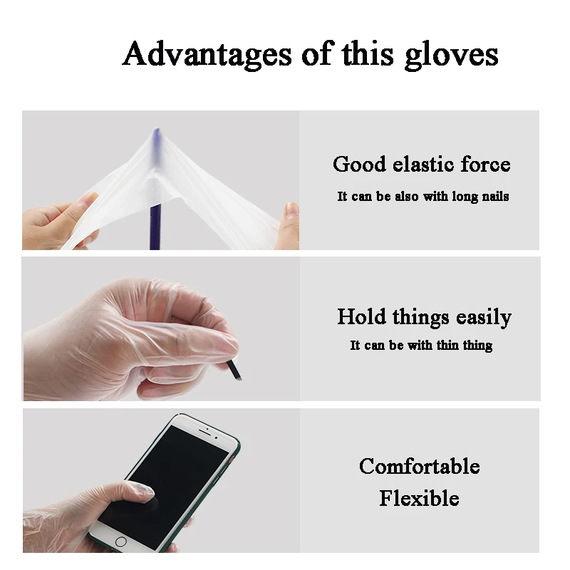 

10pcs Disposable gloves / Caps / Wipes 75% Disinfectant Alcohol Wipes and Dust Hat For Tattoo/Microblading Eauty Accessories