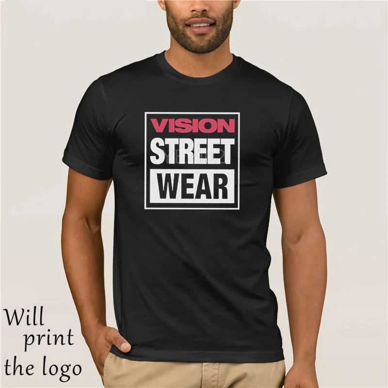 Vision Street Wear 80S ретро 1980S классическая мужская футболка | Мужская одежда